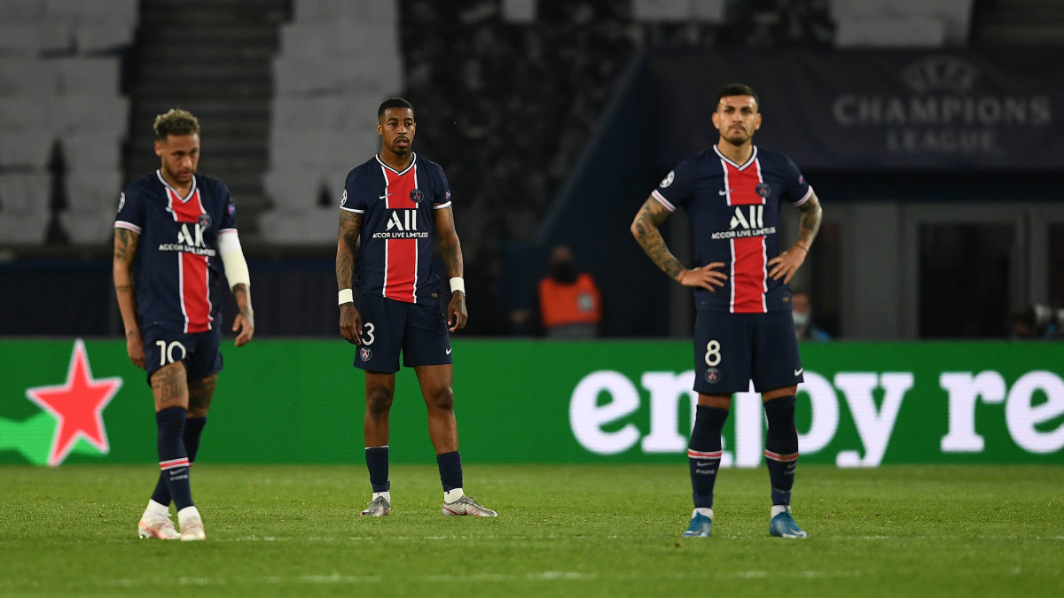 PSG blew a 1-0 lead to Manchester City